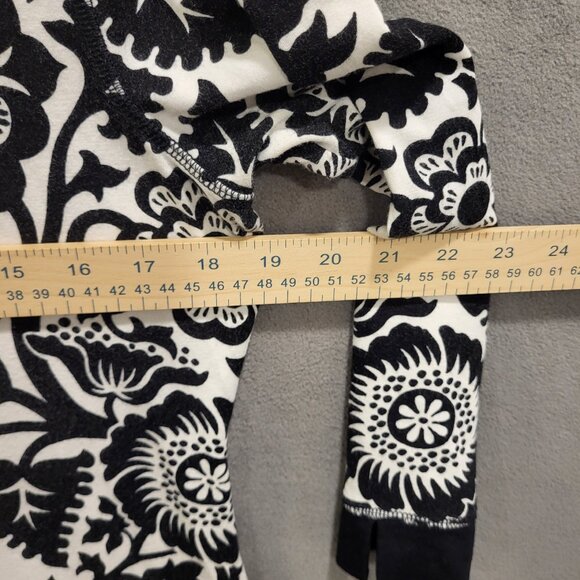 Talbots Monochrome Floral Swim Coverup - Picture 5 of 6